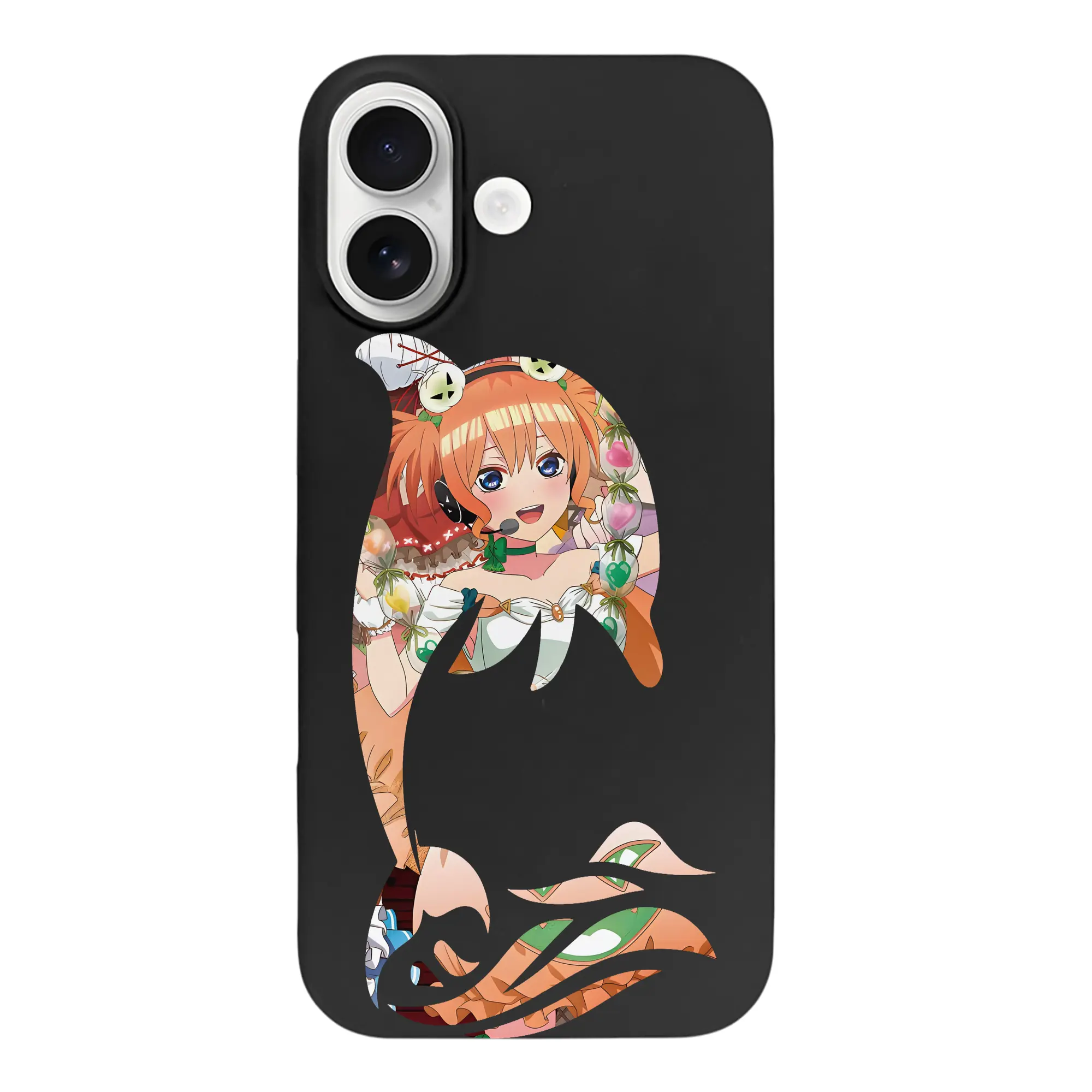 五等分の花嫁 グッズ 中野 四葉 - iPhone 17 シリーズ シリコンケース 薄型 耐衝撃 指紋防止 ソフトタッチカバー 精密フィット 傷防止 保護ケース iPhone 17/17 Air/17 Pro/17 Pro Max 対応